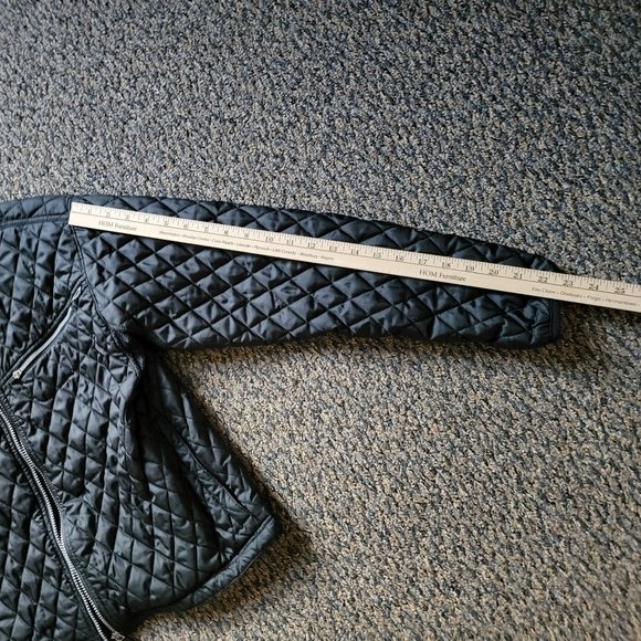 Obermeyer Black Quilted Vented Winter Snow Jacket Size 10 - Picture 15 of 15